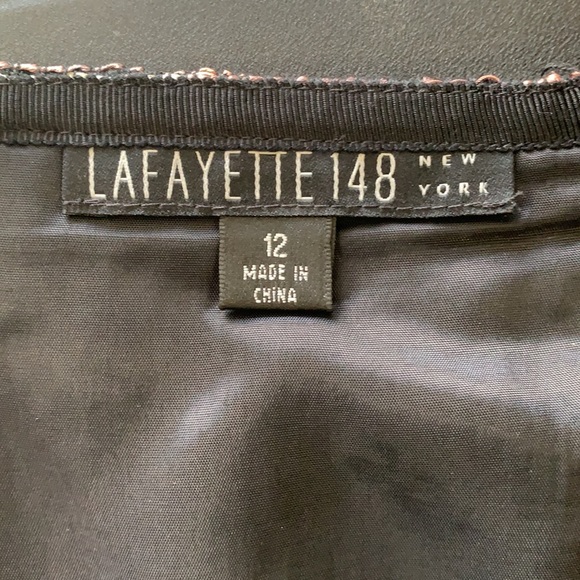 LAFAYETTE 148 size 11 knee length tweed skirt in excellent condition - Picture 4 of 8